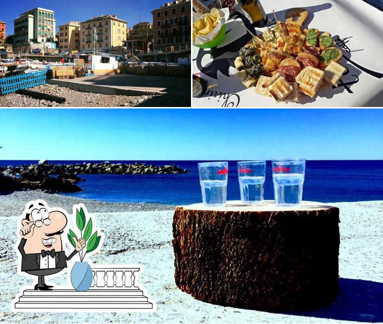 La immagine della esterno e cibo di Chiringuito Stelli