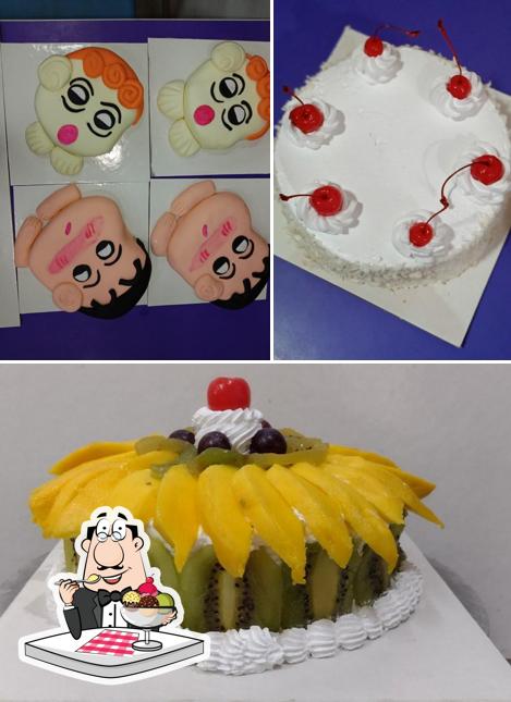Enjoy one of the desserts