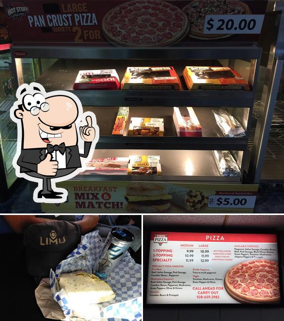Hot Stuff Pizza in Cornville Restaurant menu and reviews