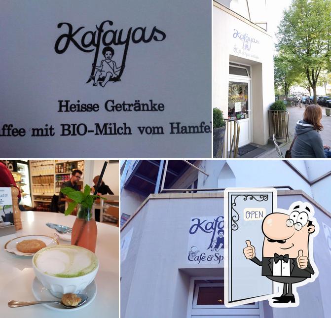 Here's a pic of Kafayas Café & Spécialités