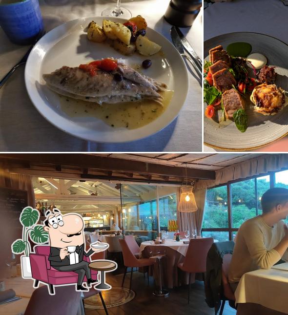 Installez-vous à l'une des tables de Ristorante La Vigna