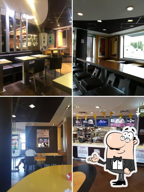 L'intérieur de McDonald's