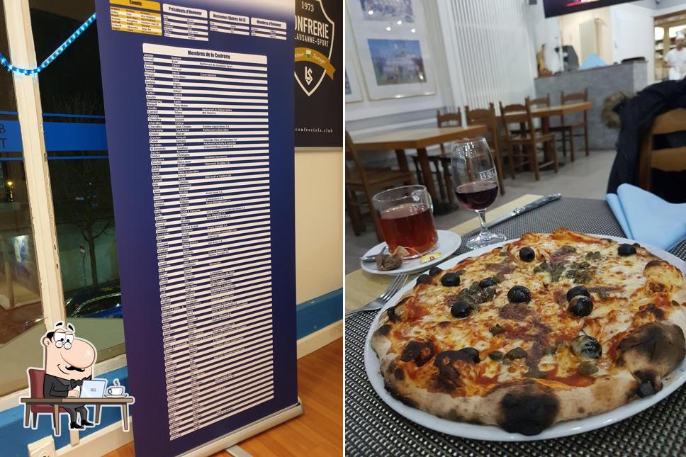 Gli interni di Restaurant Lausanne-Sports