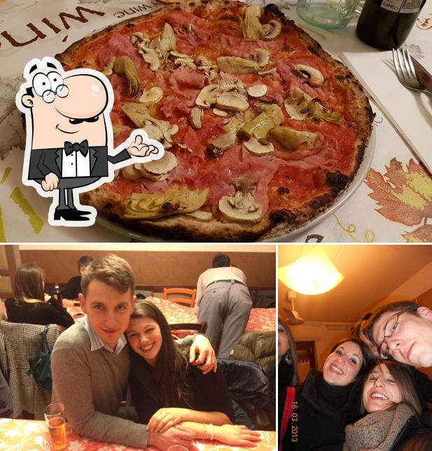 Pizzeria Lucio & Dany si caratterizza per la interni e pizza