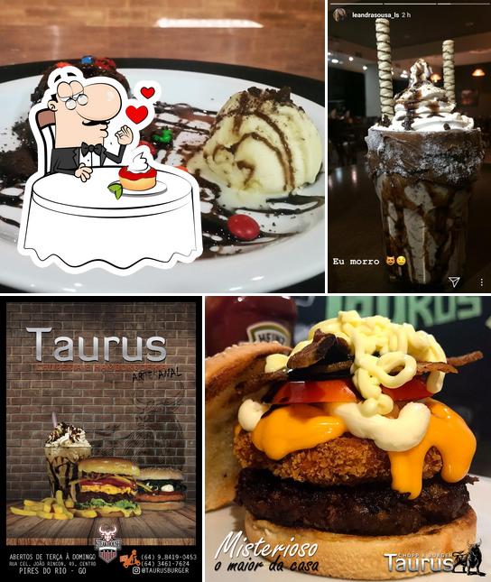 Taurus Gastrobar provê uma variedade de pratos doces