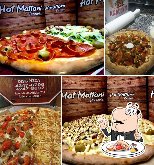Peça pizza no Hot Mattoni Pizzaria