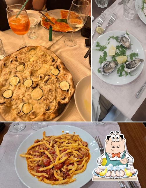 Ostriche al Ristorante Pizzeria L'Ostrica Ubriaca Roma