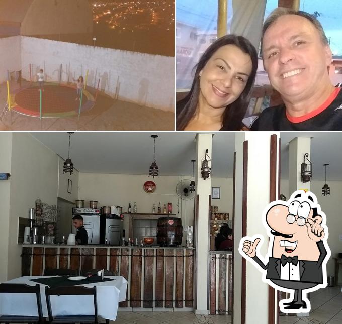 O interior do La Favoritta - Pizzaria e Esfiharia