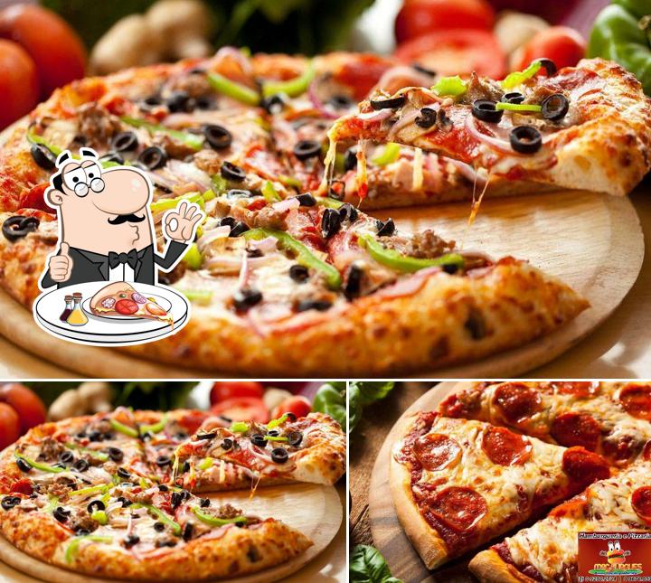 Peça pizza no Mac Burgues