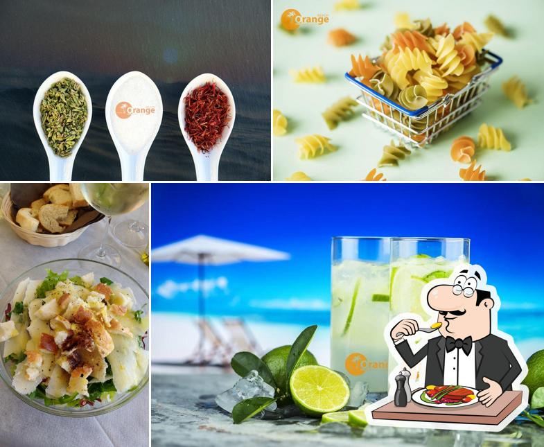 Cibo al Ristorante Orange Beach
