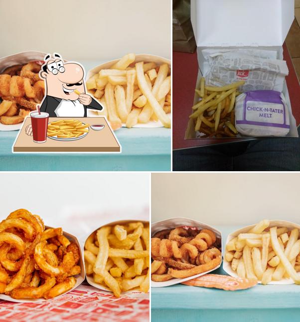 Prueba sus patatas fritas en Jack in the Box