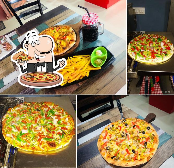 Try out various kinds of pizza