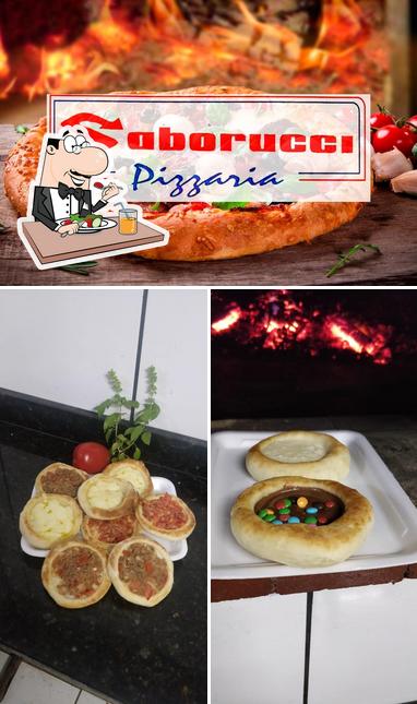 Comida em Saborucci Pizzaria&Esfiharia