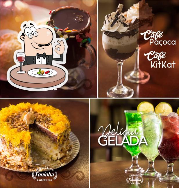 Comida em Cafeteria Delícias da Vó