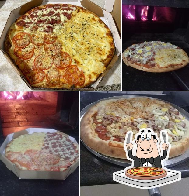 Escolha diversos variedades de pizza