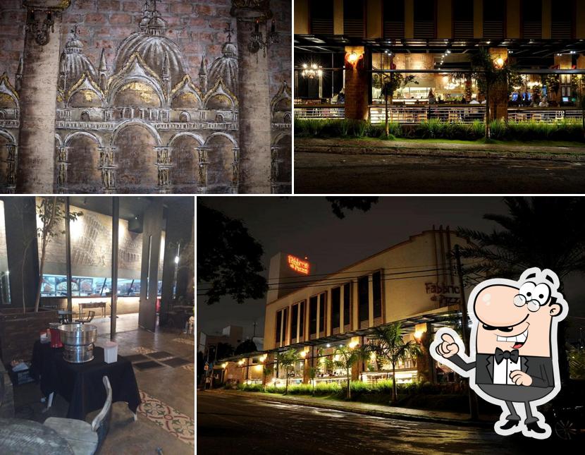 O exterior do Fabbrica di Pizza