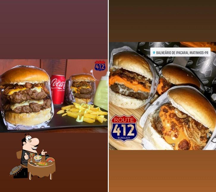 Comida em Route 412 Burger