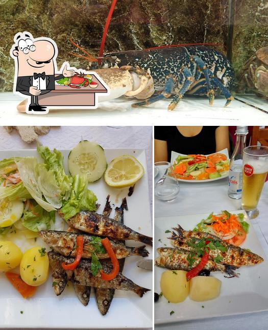 Попробуйте блюда с морепродуктами в "Restaurante Sol E Jardim"