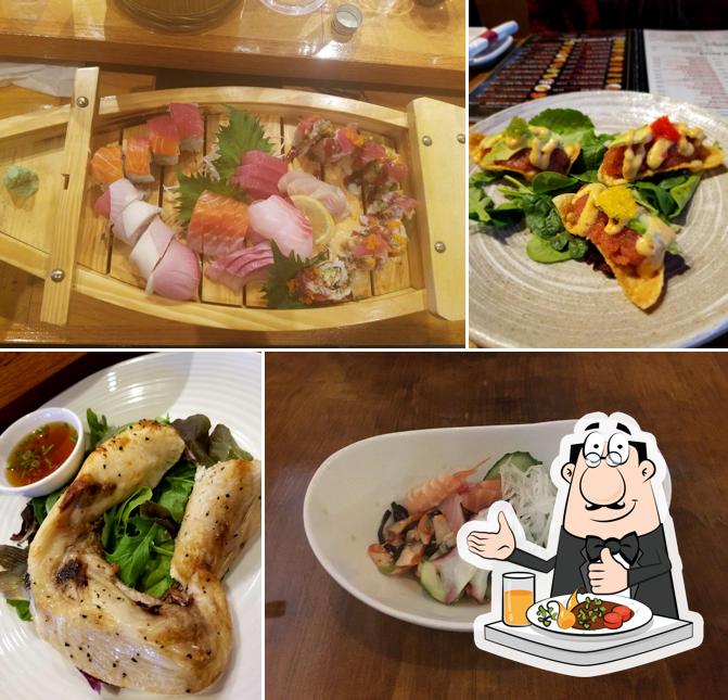 Еда в "Sushi Cafe"