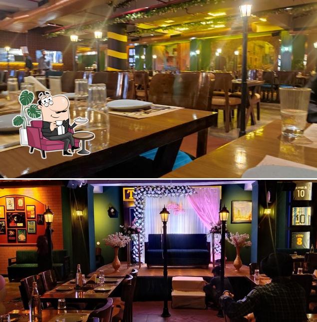 The interior of THE STREET RESTAURANT & CAFE