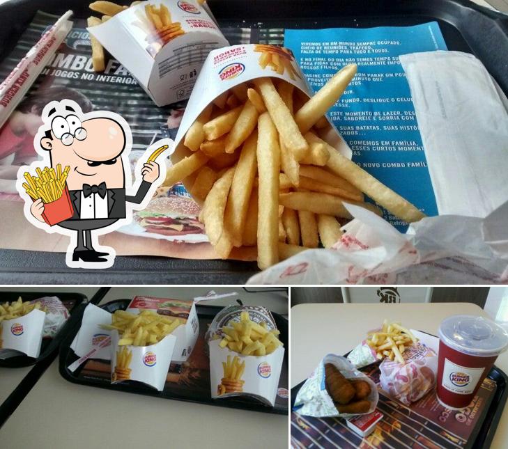 Experimente fritas no Burger King