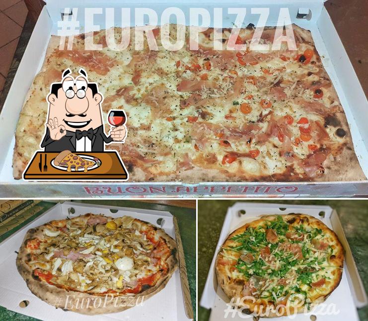 A Euro Pizza Librino, puoi goderti una bella pizza