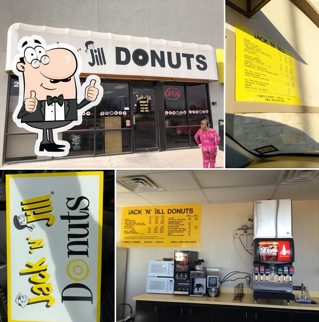 Look at this picture of Jack 'N' Jill DONUTS