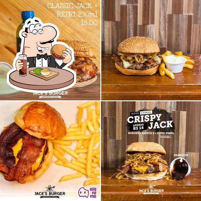 Experimente um hambúrguer no Jack’s Burger