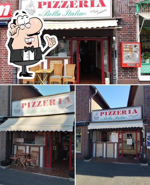 L'intérieur de Pizzeria Bella Italia