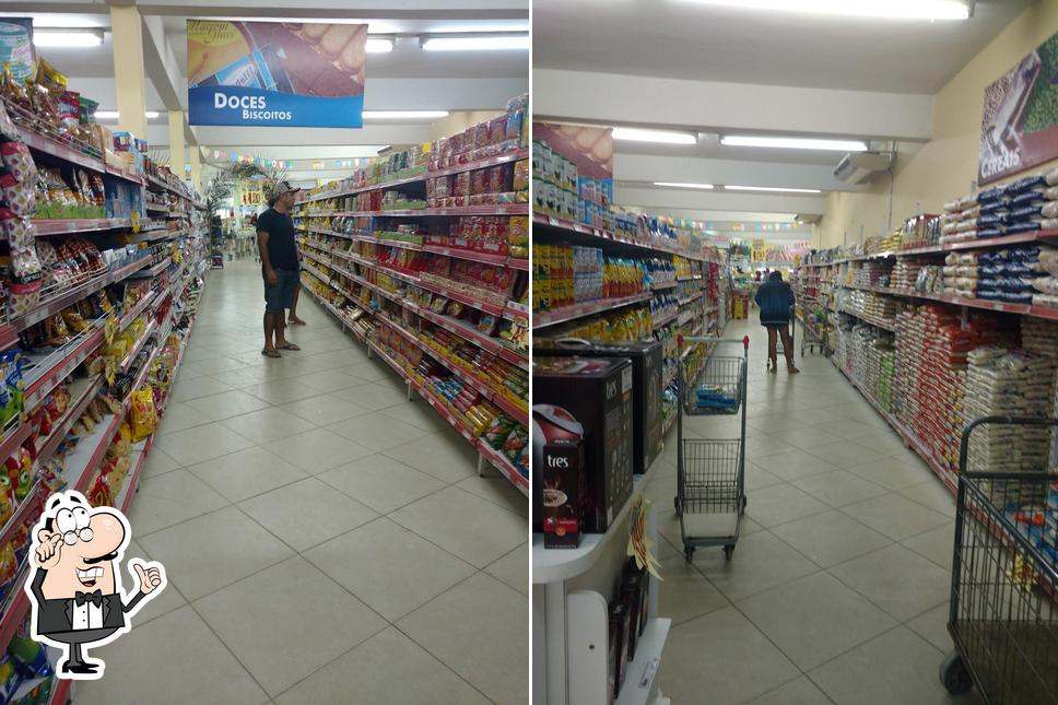 O interior do Rondelli Supermercados - Itamaraju/BA - Av. ACM