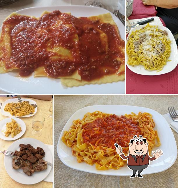 Platti al Trattoria Bar Castellani