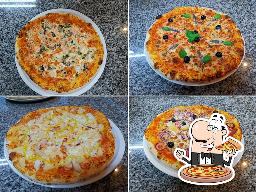 En Florentina Steinofen Pizzeria, puedes probar una pizza