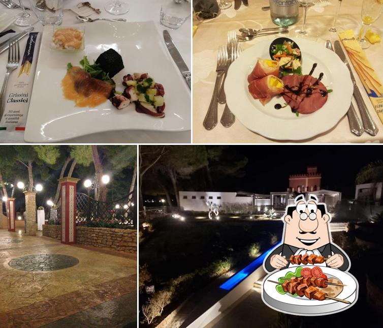 Cibo al Reggia di Kokalos - Sala Banchetti e Ricevimenti