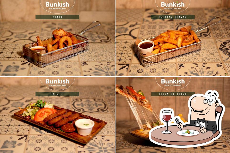 Meals at BUNKISH Kebab Burger & Kumrubar