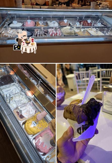 Platos en Gelato Borelli Guarujá
