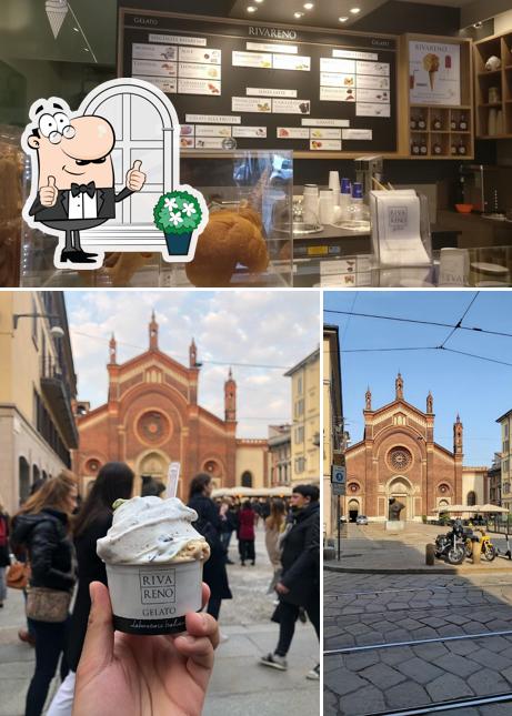 Gli esterni di Rivareno Gelato