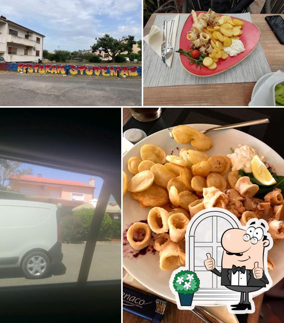 Gli esterni di Restoran Studenac