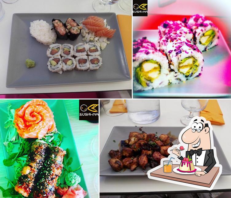 Sushi-ma propose une éventail de plats sucrés