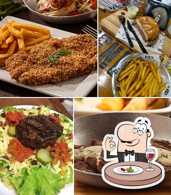 Comida em Brooklyn Burger