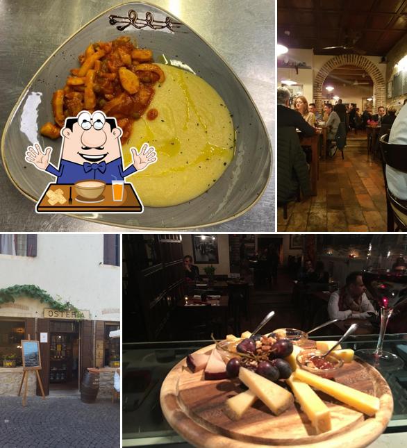 Platti al Osteria Al Guerriero