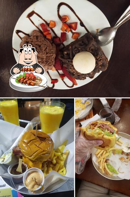 Comida em Dom Street Burger