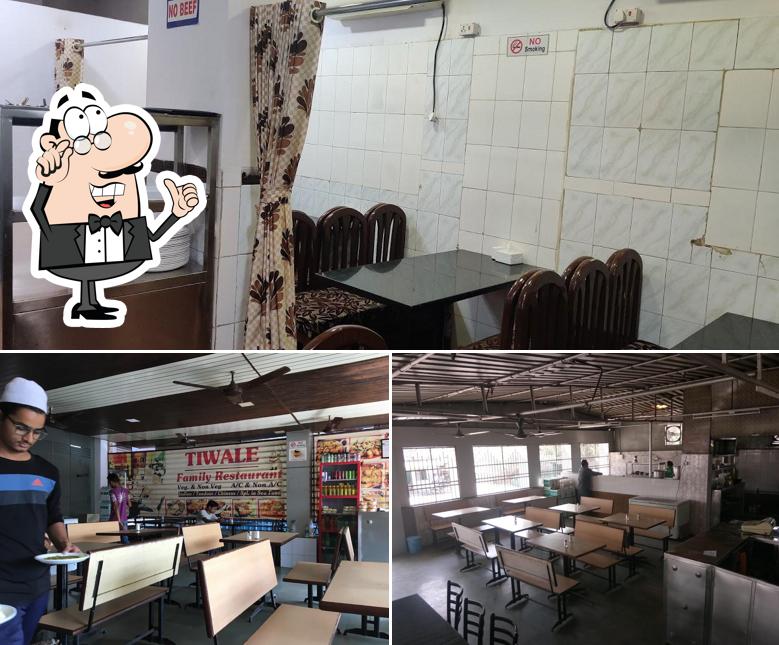 The interior of Hotel Tiwale- Family Restaurant