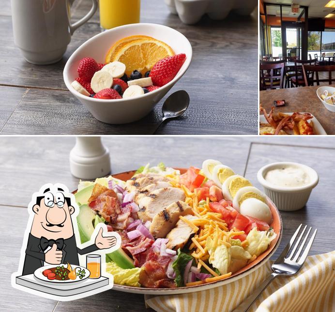Parmi les diverses choses de la nourriture et la table à manger, une personne peut trouver sur Eggsmart