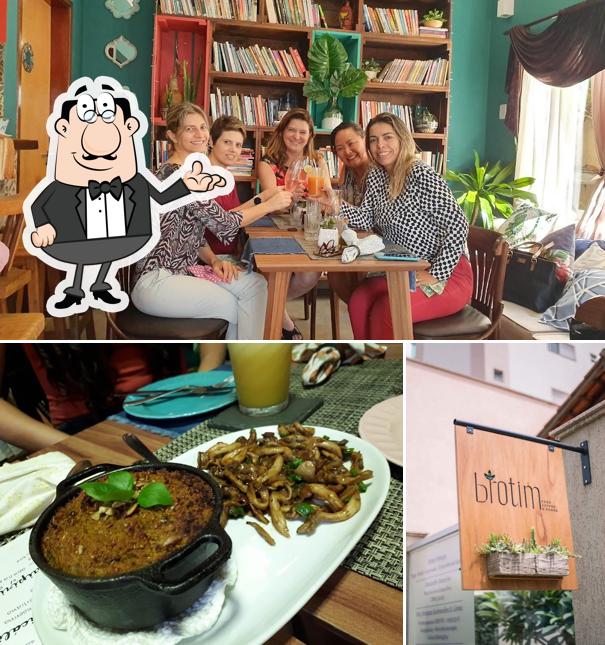 O interior do Brotim - Restaurante