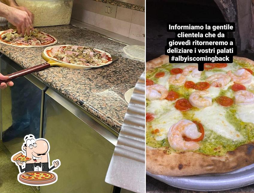 Prenditi tra le svariate varianti di pizza