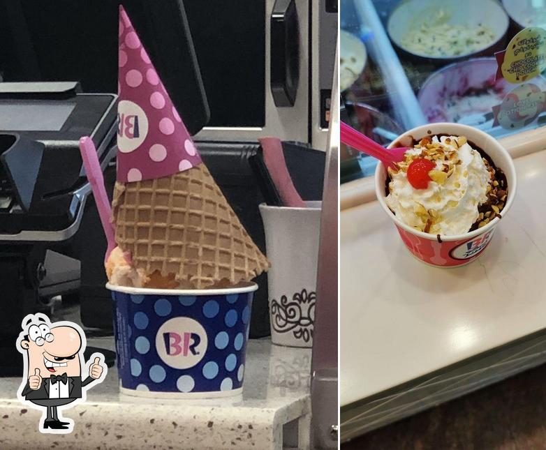 Postres 31 Flavors Baskin Robbins, San Fernando, Foothill Blvd