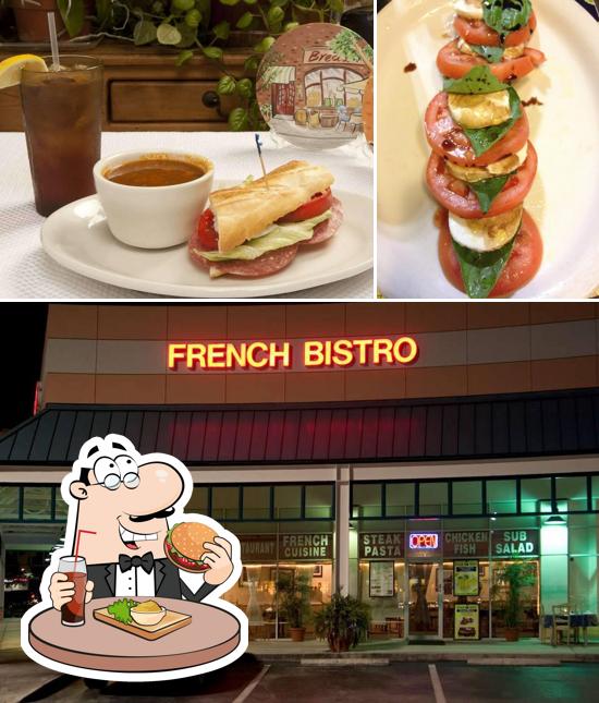 Отведайте гамбургеры в "French Bistro - Argentinian Steakhouse"