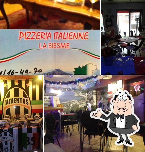 L'intérieur de Pizzeria La Biesme