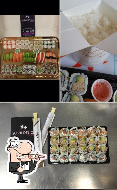 Les sushi sont offerts par Sushi Délice