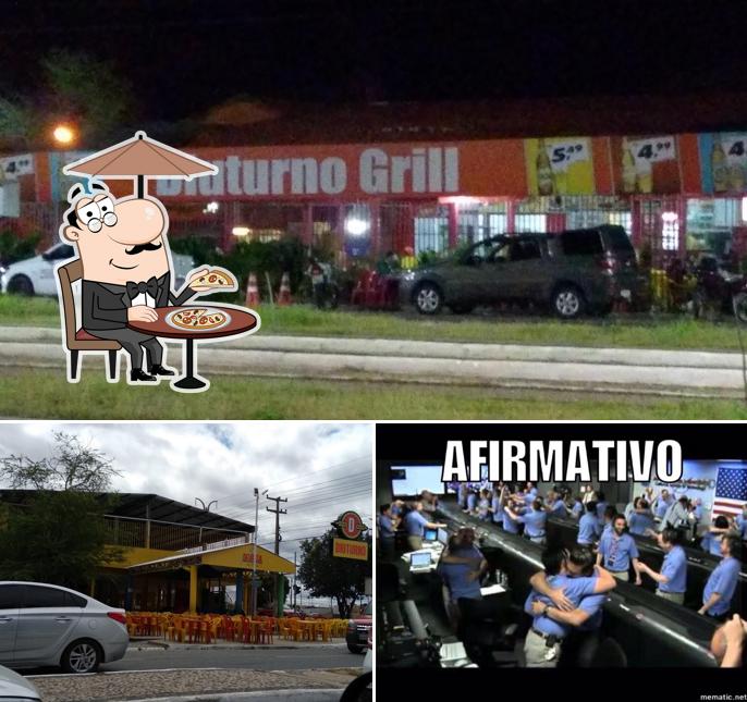 O exterior do Diuturno Grill